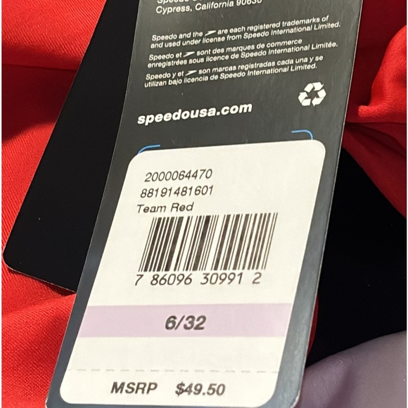 New Speedo Women's Swimsuit One Piece Endurance+ Flyback Solid Adult Team Colors - Picture 8 of 13